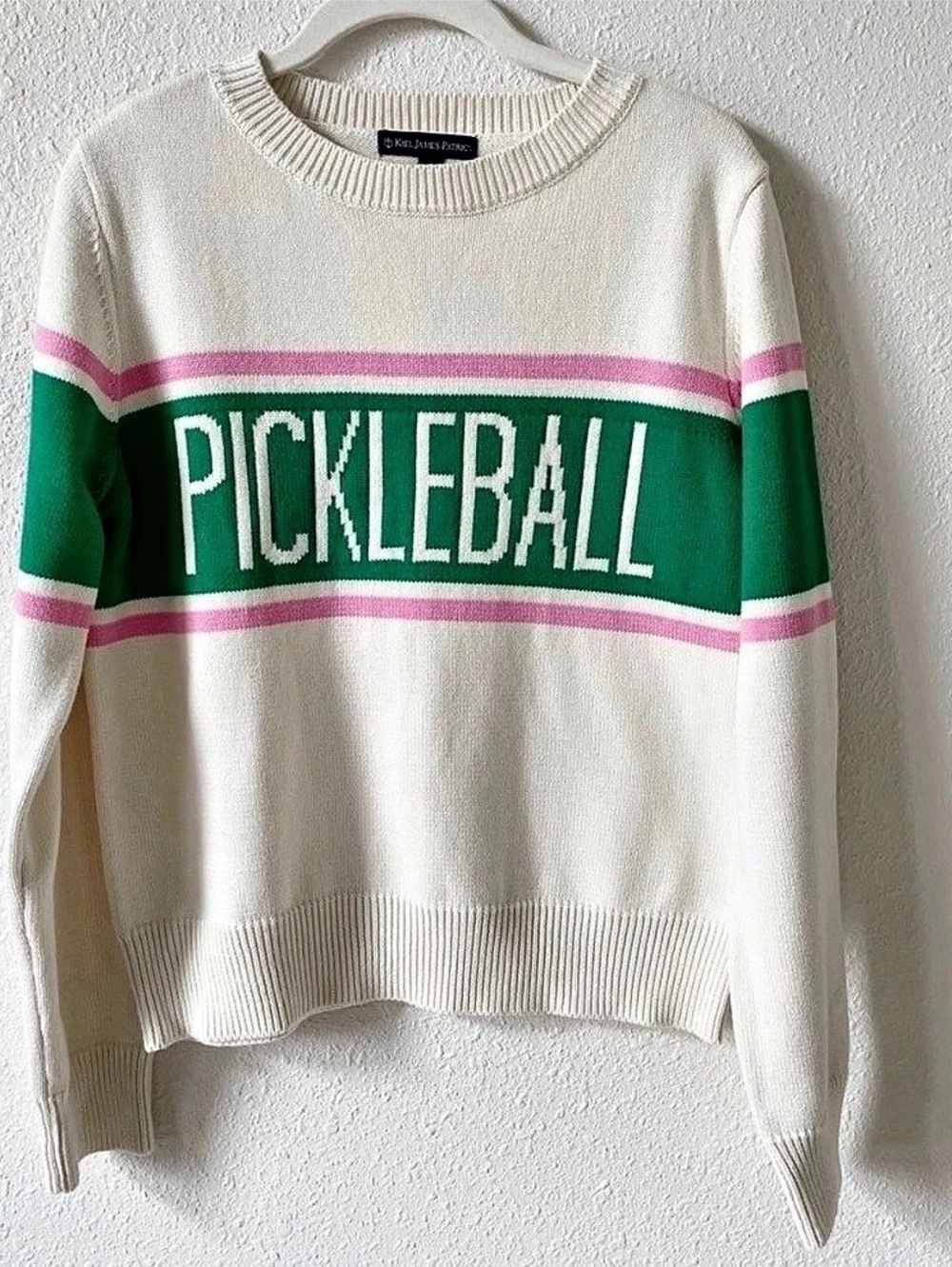 NWOT XS Pickleball Color Block Sweater